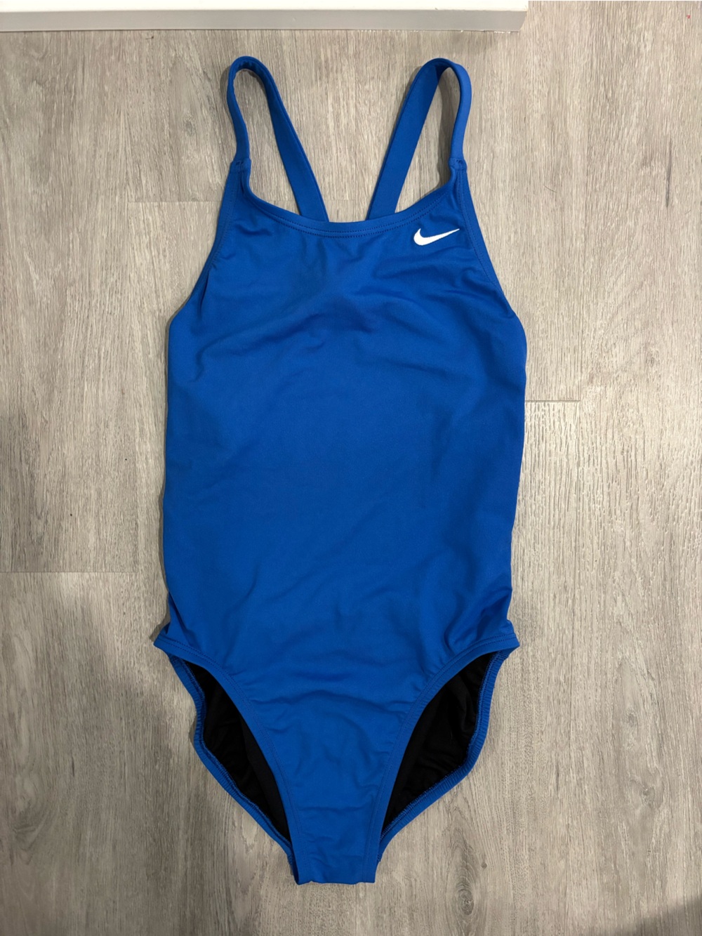 Nike Women Blue Hydrastrong Bathjng Suit